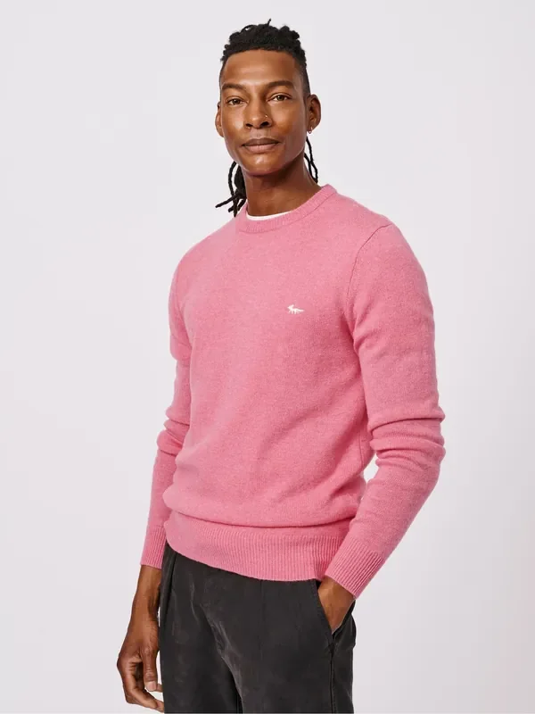 Aubin Pink Westbourne Crew Jumper