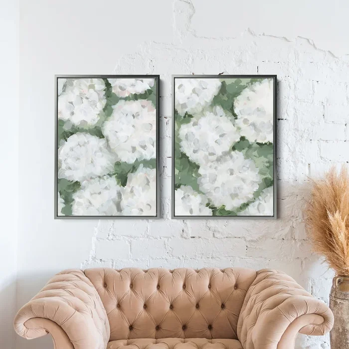 August Hydrangeas – Set of 2