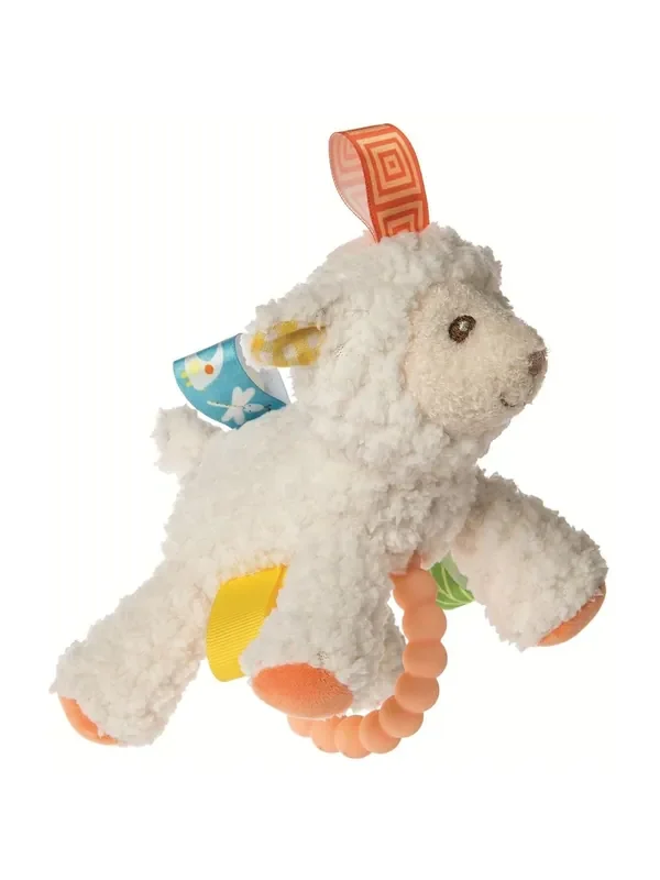 Aurora World Mary Meyer Taggies Sherbet Lamb Rattle