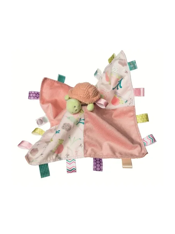 Aurora World Mary Meyer Taggies Tippy Turtle Blankie Toy