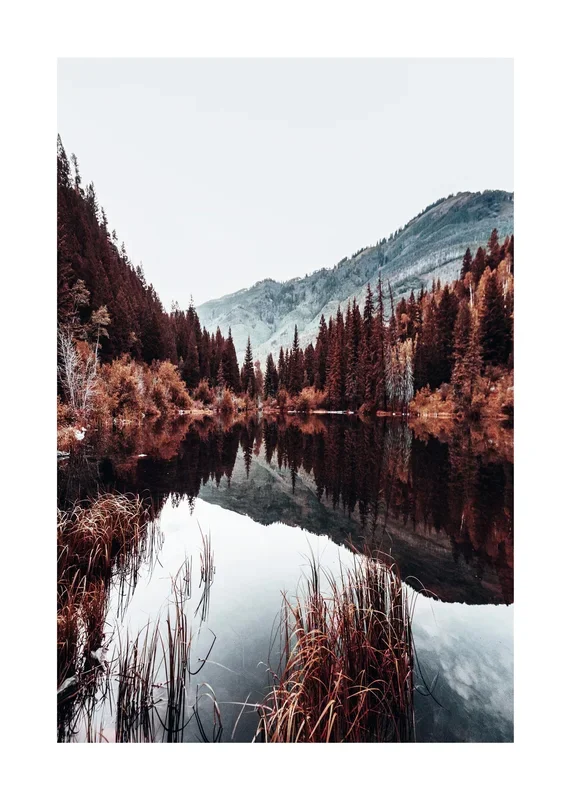 Autumn Lake Print