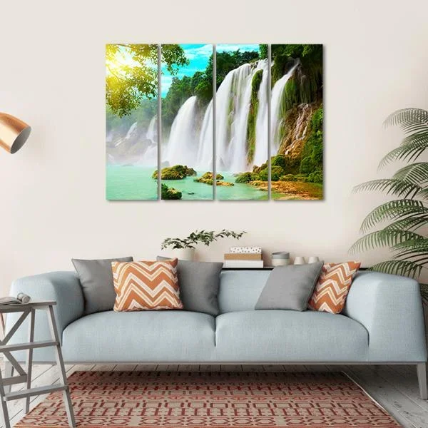 Ban Gioc Waterfall Canvas Wall Art