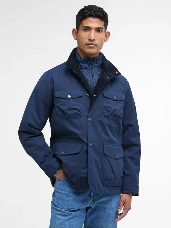 Barbour® Blue Ogston Jacket
