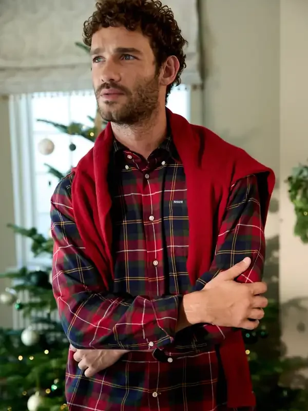 Barbour® Red Fortrose Tailored Tartan Shirt