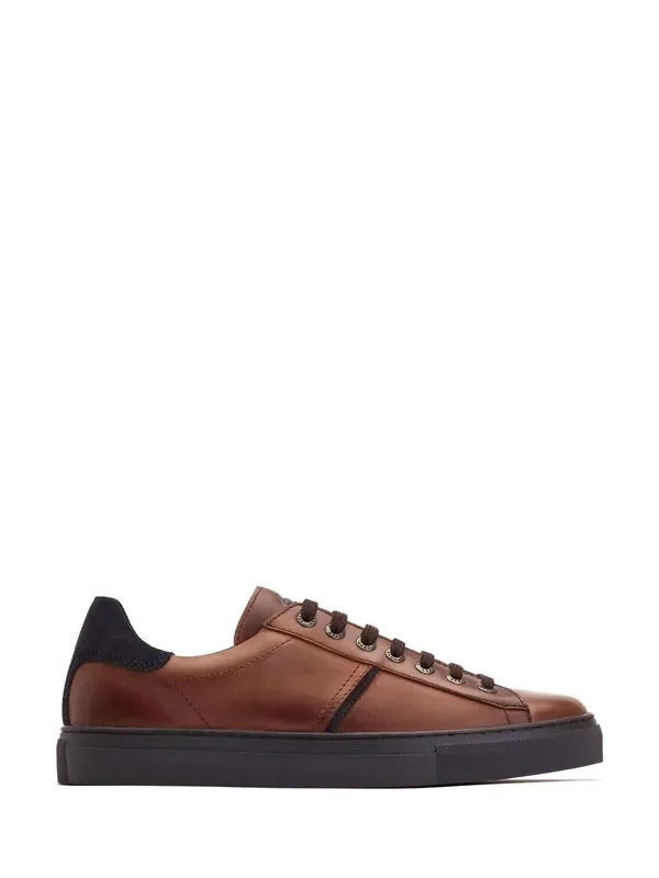 Base London Brown Beck Pull Up Shoes