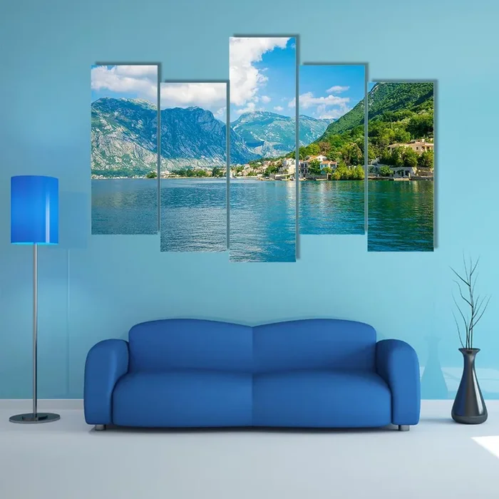 Bay of Kotor Canvas Wall Art