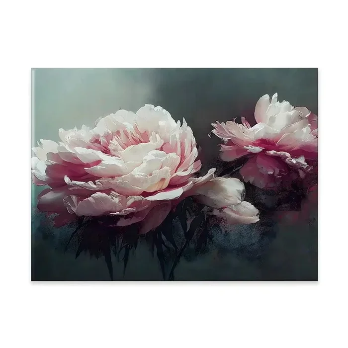 Big Peonies Canvas Print
