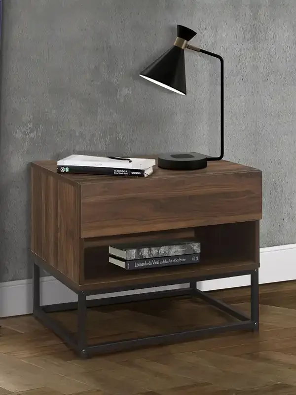 Birlea Brown Houston 1 Drawer Walnut