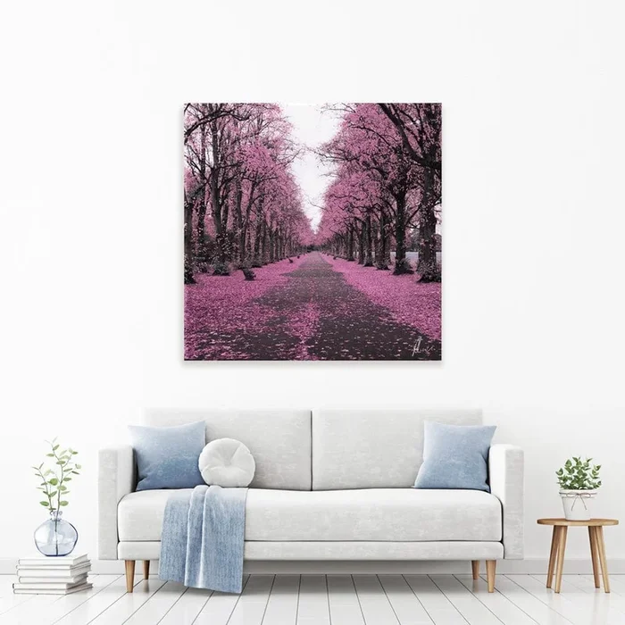 Blossom Path Canvas Print