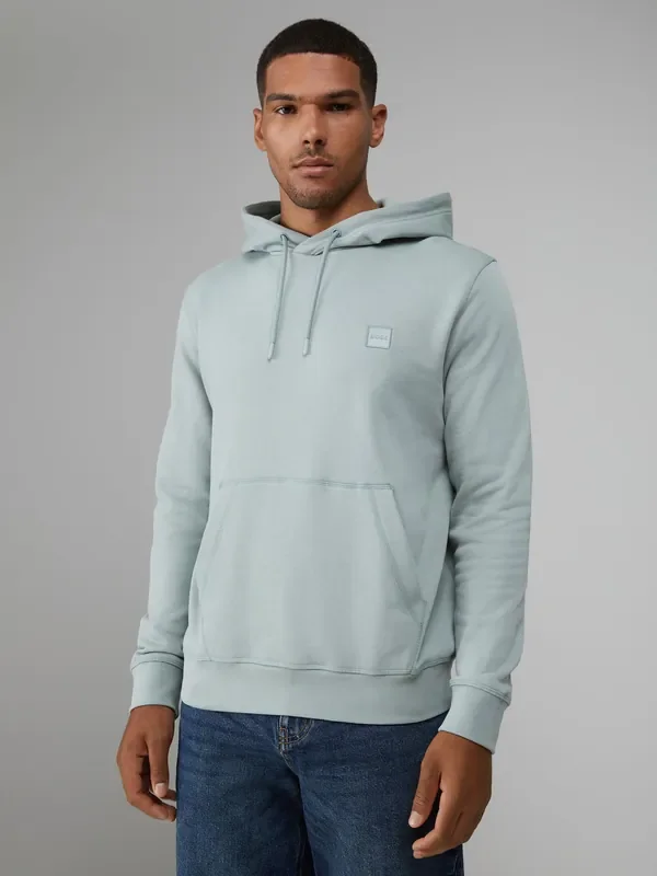 BOSS Green Regular-Fit Wetalk Logo Hoodie