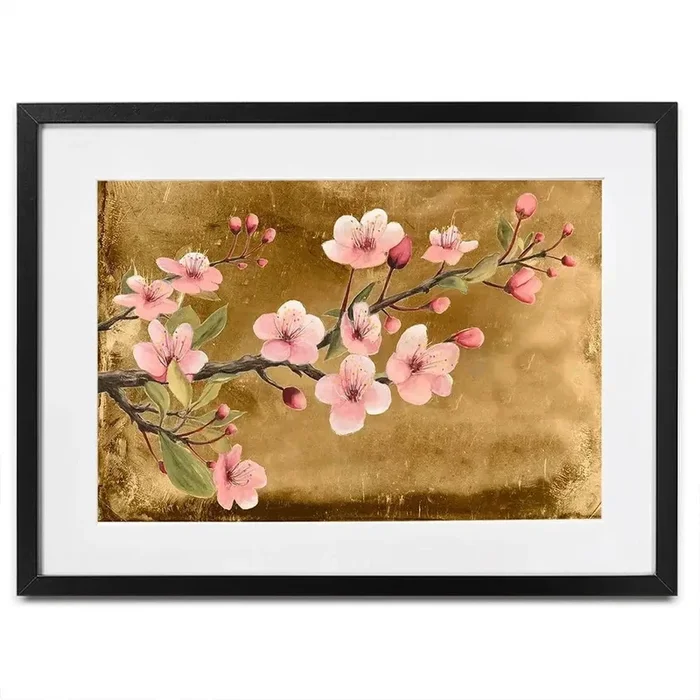 Branch Blossoms Framed Art Print