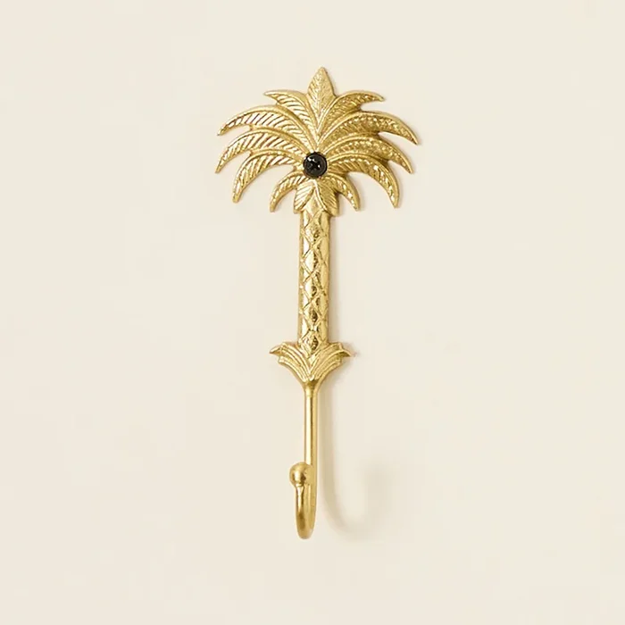 Brass Palm Wall Hook