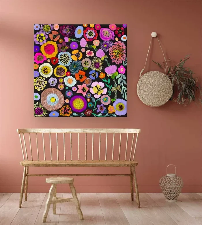 Bright & Bold – Stone Canvas Wall Art