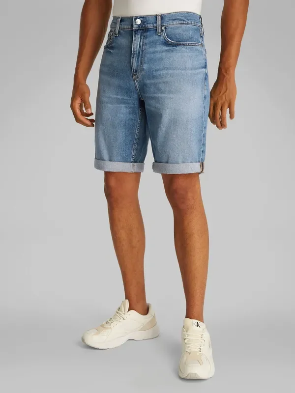 Calvin Klein Blue Slim Shorts