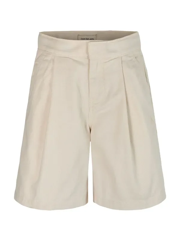 Calvin Klein Cream Soft 100% Cotton Bermuda Shorts
