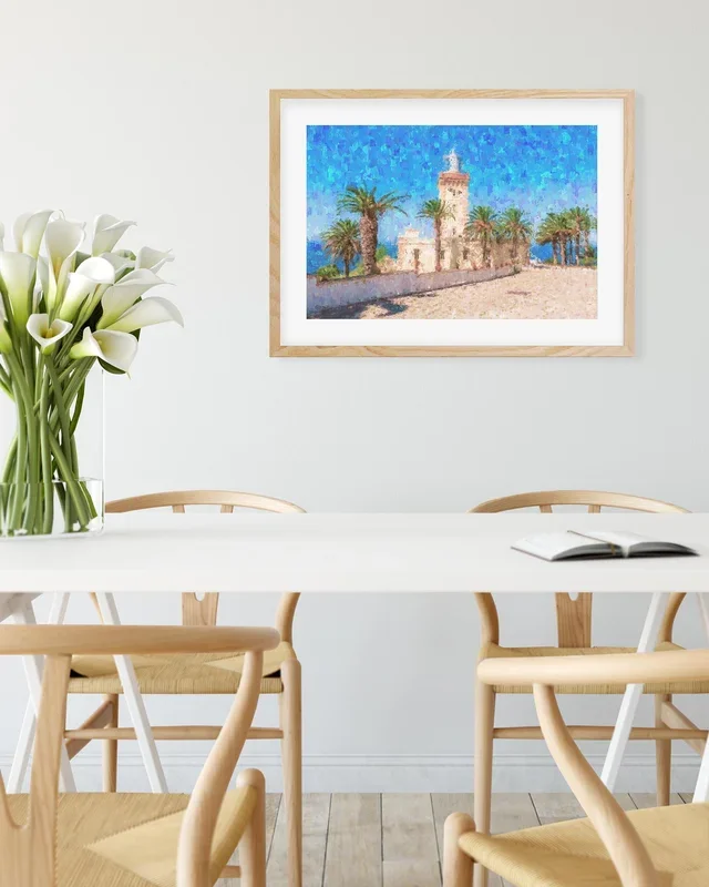 Cape Spartel Morocco Art Print