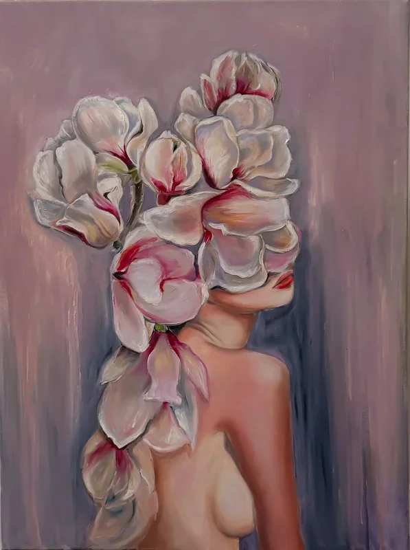 “Carolina” (2025) Oil painting by Irina Ponna