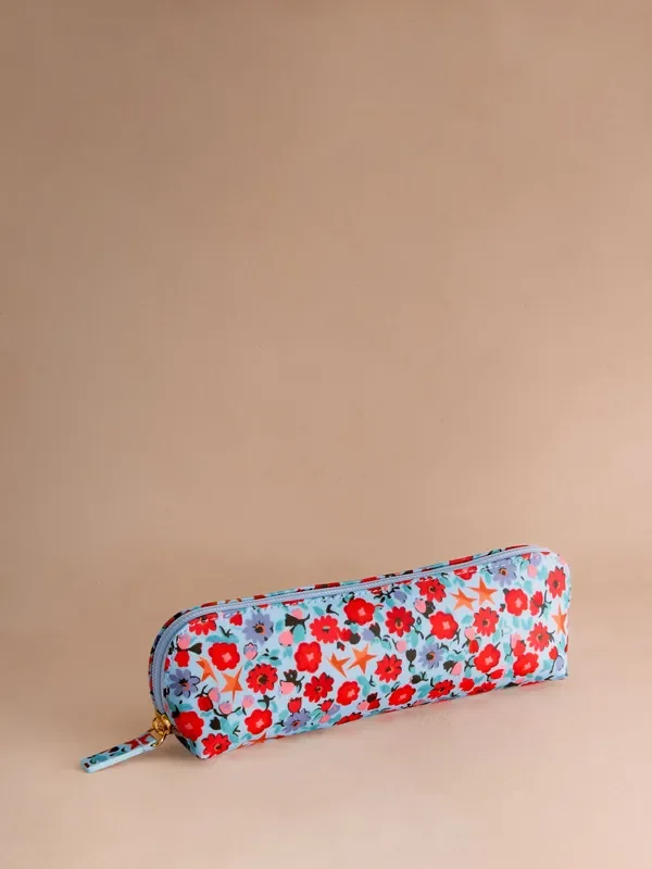 Cath Kidston Pink Folding Star Ditsy Pencil Case
