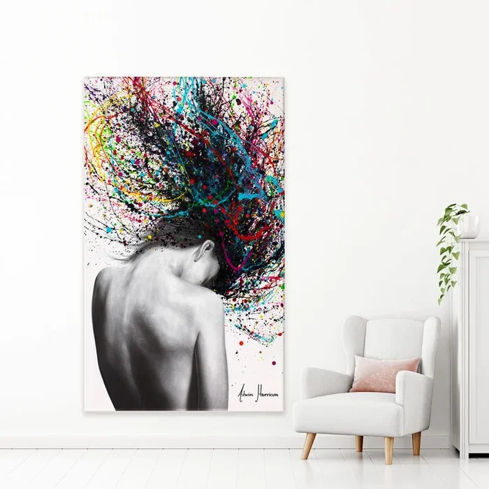 Cerebral Swirl Canvas Print