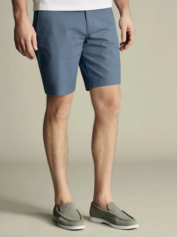Charles Tyrwhitt Blue Cotton Shorts