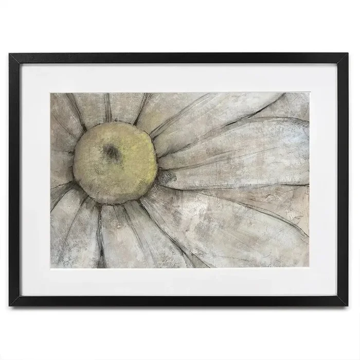 Close Up Daisy Framed Art Print