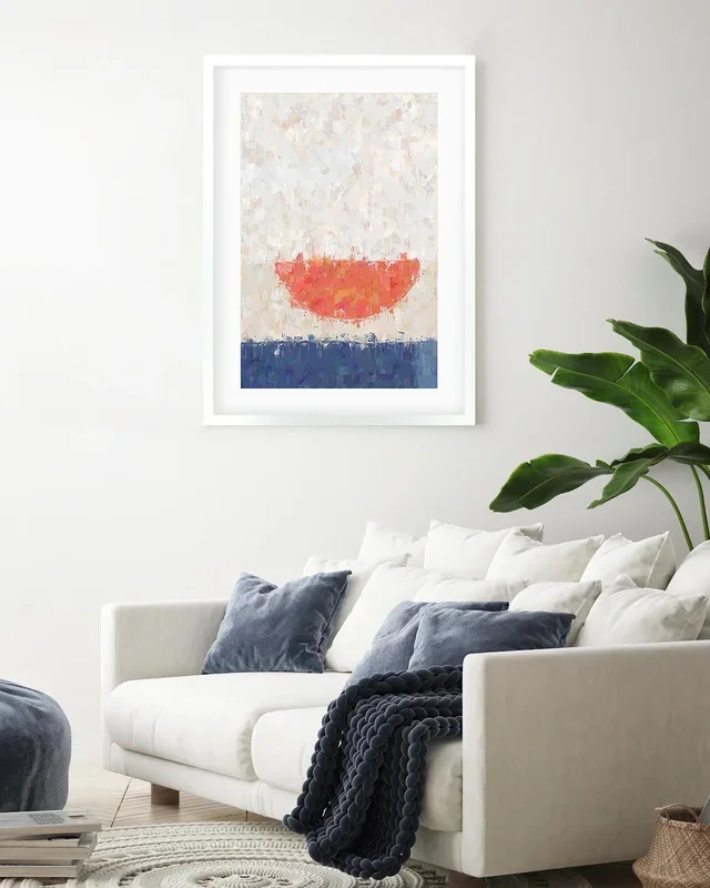 Contemporary Sunrise Art Print
