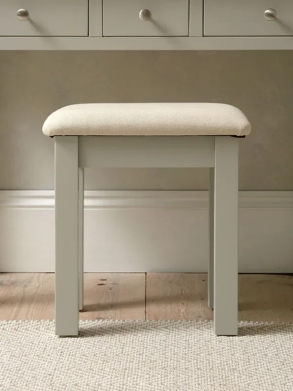 Cotswold Company Dove Grey Chester Dressing Table Stool
