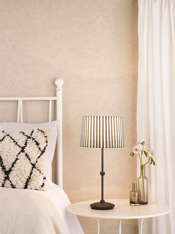 Dar Lighting Matt Black Sonia Table Lamp