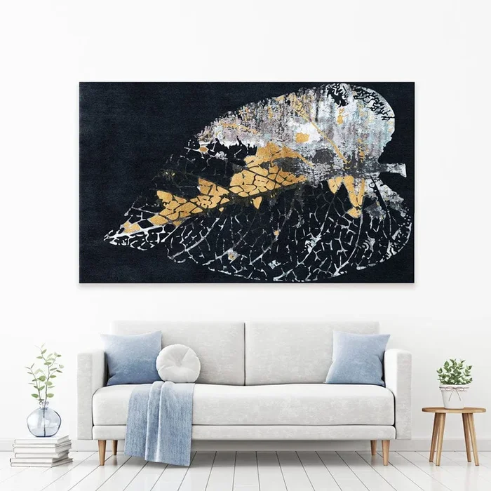 Decorative Leaf Canvas Print