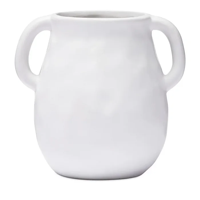 Desert Rose White Small Vase