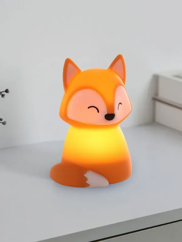 Eglo Orange Kids Castellino Fox Night Light Table Lamp