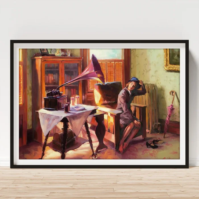 Ending the Day on a Good Note Art Print