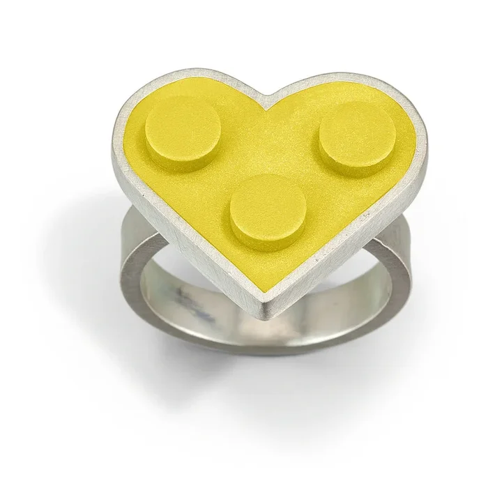 Forever Young Heart Ring – Lemon