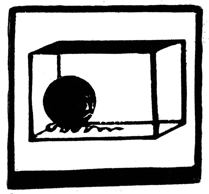 [framed] Locked In (2020) Etchings & engravings by Rebecca Coleman
