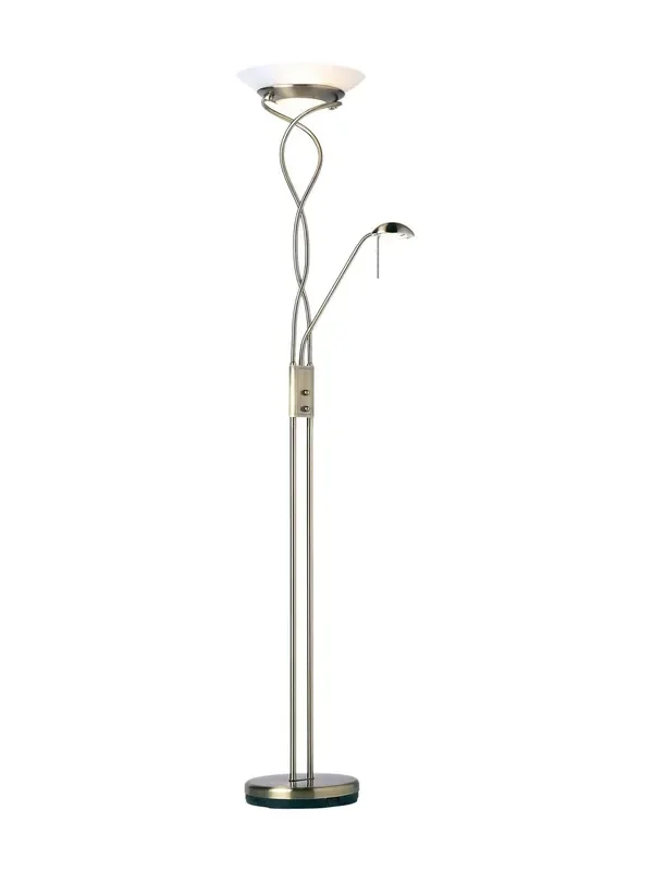 Gallery Home Antique Brass Monroe Floor Lamp