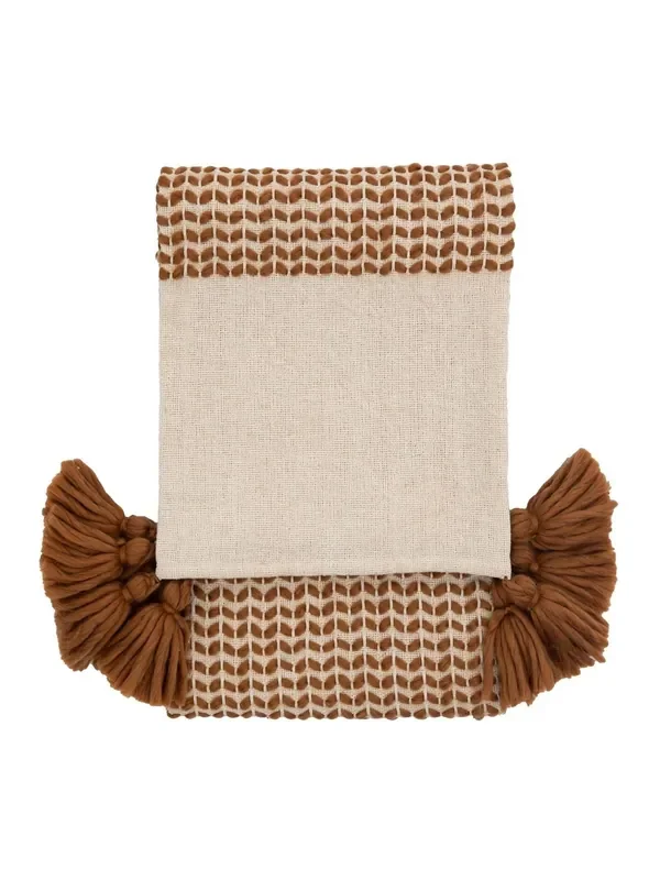 Gallery Home Orange Dolby Woven Throw