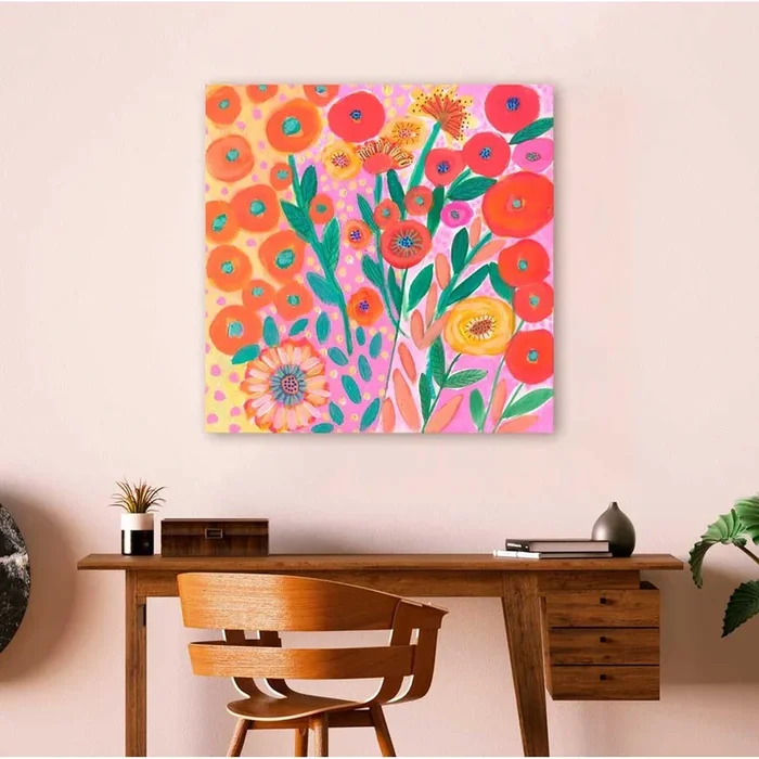 Garden Collection – Bouquet II Canvas Wall Art