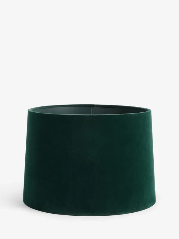 Green Velvet Lamp Shade