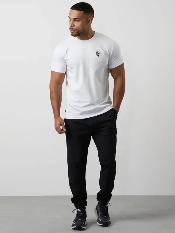 Gym King Black Fundamental Woven Joggers