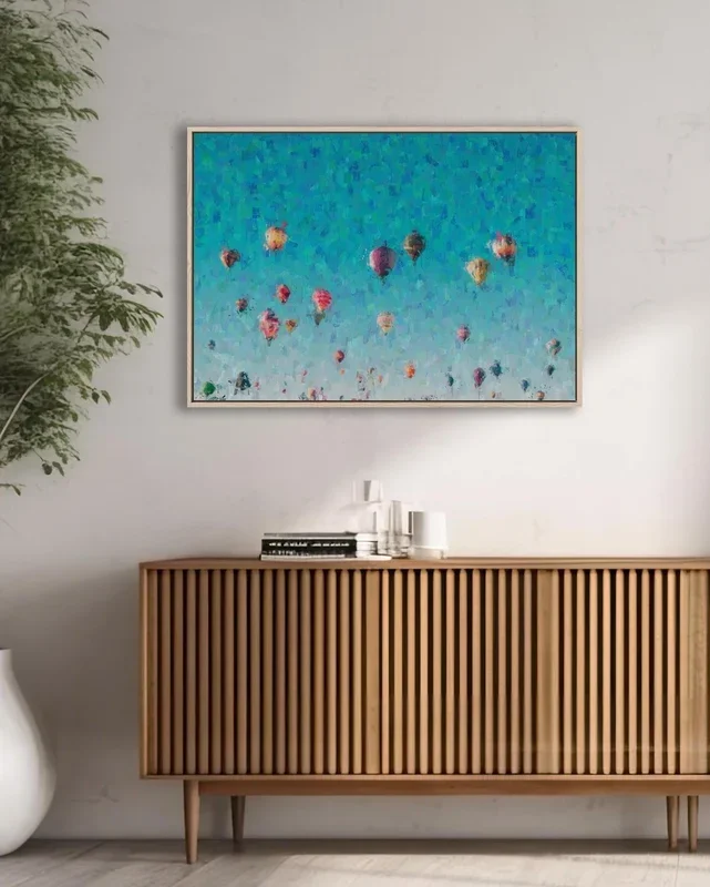 Hot Air Balloons Canvas Art