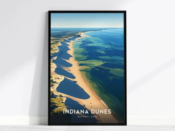 Indiana Dunes National Park Poster Wall Art