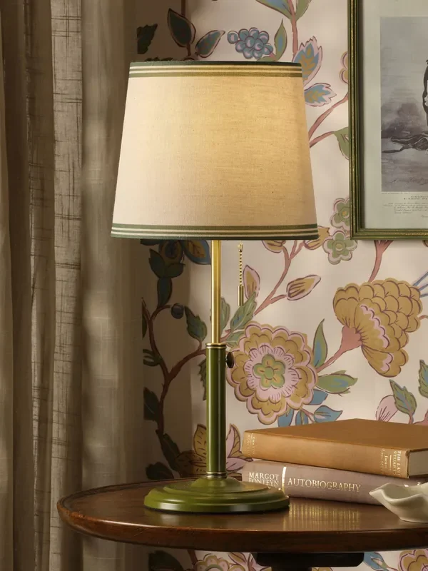 Joules Green Upton Rise and Fall Table Lamp