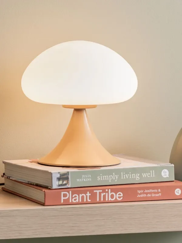 Leitmotiv Ochre Yellow Hongo Table Lamp