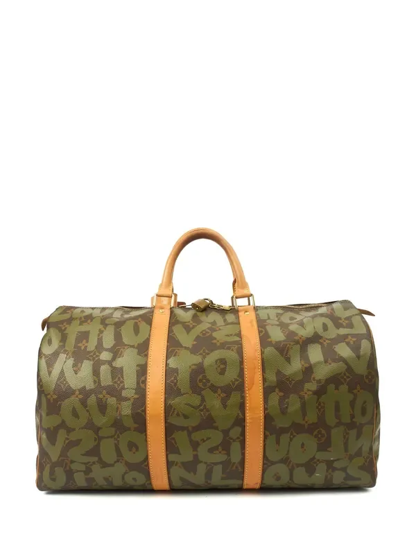 Louis Vuitton Monogram Keepall 50 Top Handle Bag