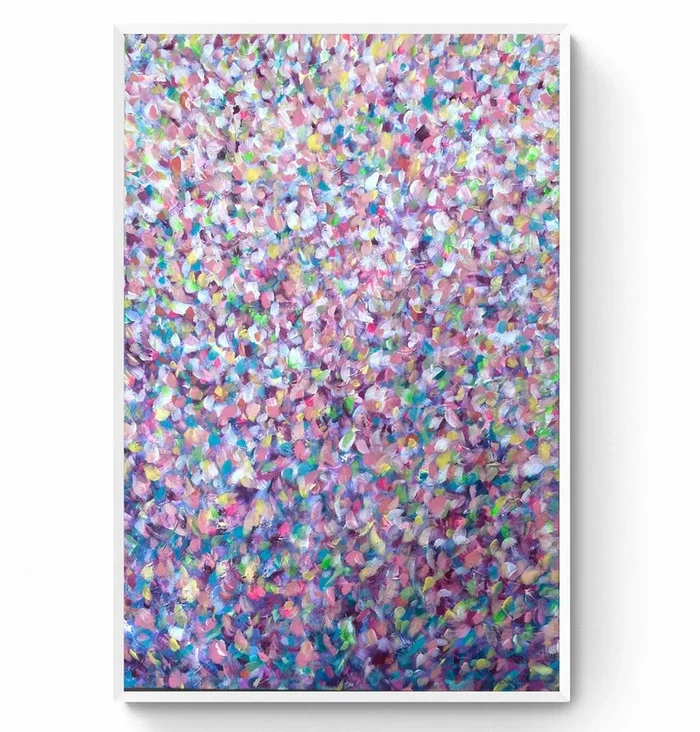 Mesmerise (2024) Acrylic painting by Katherine Spiller