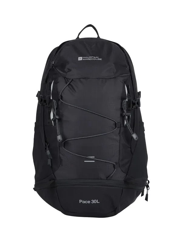 Mountain Warehouse Black Pace Rucksack