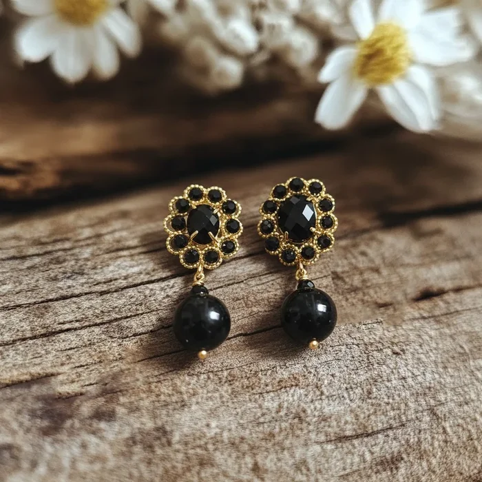 Murano Glass Victoria Earrings, Made in Italy