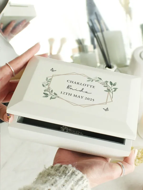 Personalised Butterfly Jewellery Box by PMC