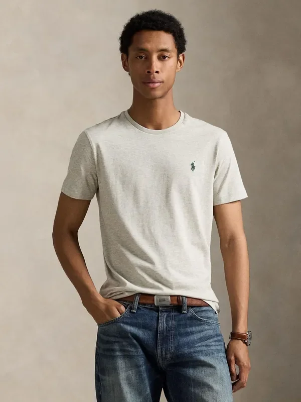 Polo Ralph Lauren Light Grey Short Sleeve T-Shirt Seasons