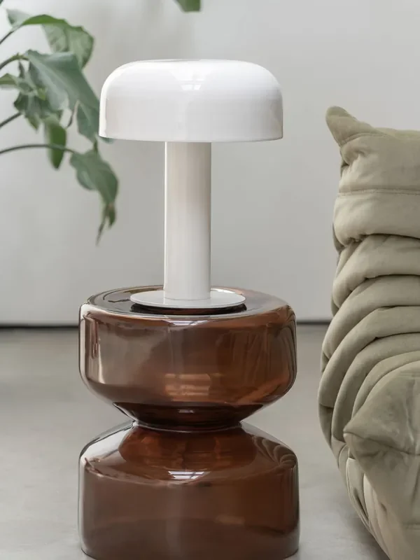 Present Time White Fornido Table Lamp